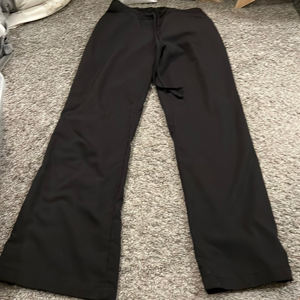 Black Grey’s Anatomy Scrub pants with small bleach stain